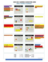 2020-2021 District Calendar