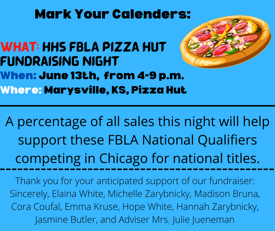HHS FBLA Fundraiser