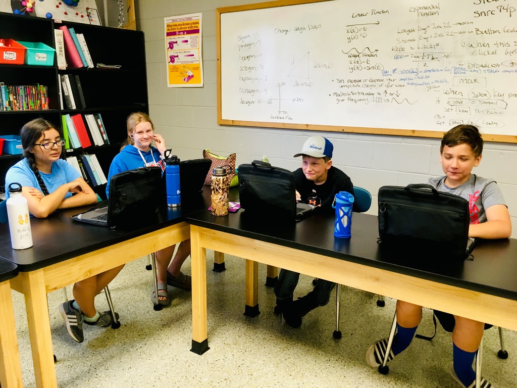 Junior High students finished up their first week of LEAPES  summer STEAM camp today.  This week students focused on computer science with an emphasis in coding, learning the basic coding skills that they will need for the rest of camp.  Next week will see them furthering their skills as they learn to program drones through various challenges.