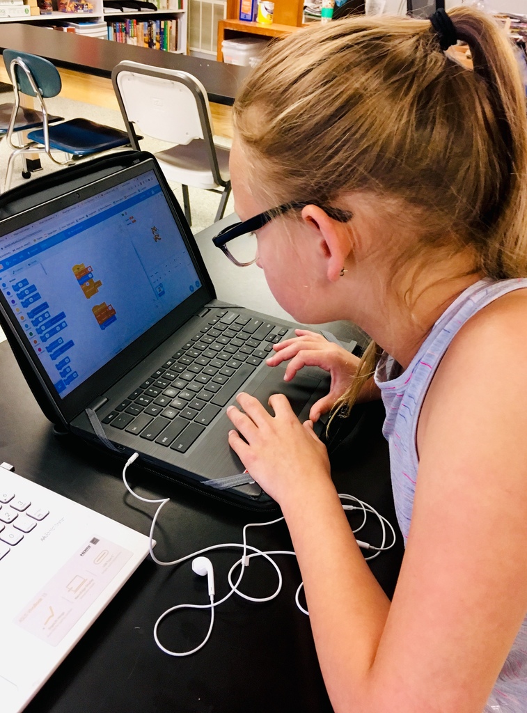 Junior High students finished up their first week of LEAPES  summer STEAM camp today.  This week students focused on computer science with an emphasis in coding, learning the basic coding skills that they will need for the rest of camp.  Next week will see them furthering their skills as they learn to program drones through various challenges.  